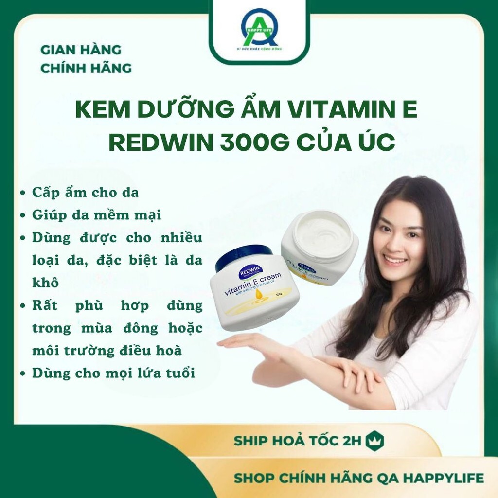 Kem Dưỡng Da Vitamin E - Hình ảnh thực tế