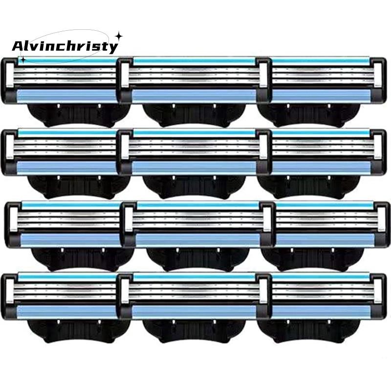 20 Chiếc Lưỡi Dao Cạo Đổ Lại Lưỡi Dao Bằng Tay Nạp Lại Cho Dao Cạo Gillette Mach 3