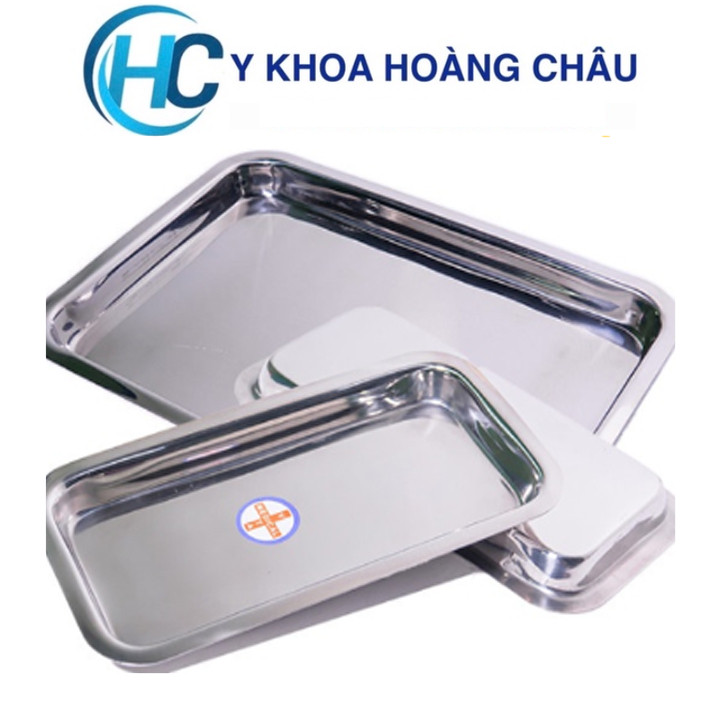 [CHÍNH HÃNG] Khay Inox Đựng Dụng Cụ Y Tế Chữ Nhật Vinh Tấn | (Inox 304 ...
