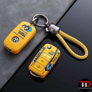 [Hàng có sẵn] Ốp chìa khóa xe Volkswagen cho VW Polo Tiguan Passat B5 B6 B7 Golf EOS 4 5 6 Scirocco Jet