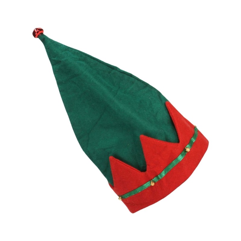 ⚝⚝Richh Vui Vẻ Yêu Tinh Mũ Có Chuông Unisex Beanies Nón Slouch Giáng Sinh Mũ Baggy Nón Slouch Beanies Mischievous El