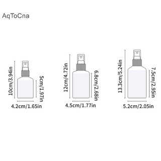 Aqtocna 50 / 100 / 150ml Chai trang điểm có thể đổ lại rỗng có phun sương mịn cho HGVN