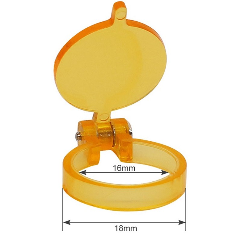 1 Bộ Lọc Nhựa Cho Đèn LED Đầu Đèn Nha Khoa Loupes Phòng Thí Nghiệm Hữu Ích Chiếu Sáng Ống nhòm Quang Học Phụ Kiện