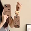 Ốp Lưng Iphone Da Chống Thấm Nước Iphone 11 Hàn Quốc Retro 3D Hello Kitty Dây Đeo Tay Vòng Tay Vỏ Bảo Vệ Camera Chống Sốc Toàn Thân Cho IPhone 17 15 14 13 12 11 Pro Max