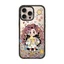 CASECASE X Cô Gái Lấp Lánh Hút Từ Tính Ốp Lưng Acrylic Cứng Cho Apple IPhone 12 13 14 15 16 Pro Max Plus Có Hộp