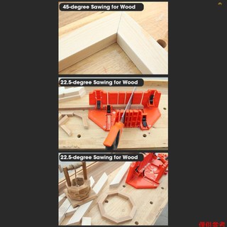 Hộp HGV 14 inch HGVre có hàm di chuyển và chống trượt cho góc cưa sau 45 / 22,5 / 90 độ Cắt hộp cưa và kẹp để chế biến gỗ