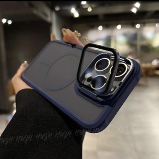 Mới 16 Pro Max có giá đỡ màng kính ống kính màu xanh lá cây mờ tương thích với iPhone 11 12 13 14 16 15 Pro Max 16plus 14plus 15plus có nắp lưng cứng từ tính