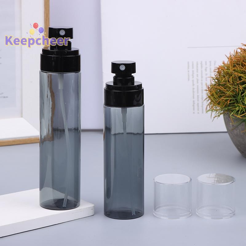 [Keepcheer] 1Pc 30ml 60ml 80ml 100ml 120ml Chai có nắp trong suốt Xịt mịn đóng chai phụ Du lịch Chai mỹ phẩm nhỏ cầm tay [Mới]