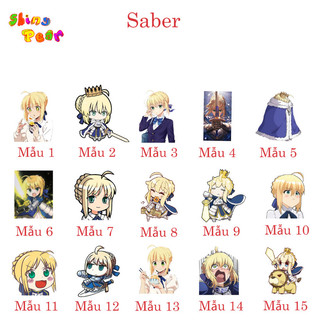 [Fate/Grand Order] - Móc khóa | Móc chìa khóa Saber / Artoria Pendragon / Saber Blue game Fate Grand Order - novel Fate