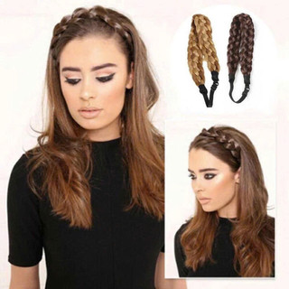 Băng Đô Thắt Bính Co Giãn, Dây Buộc Tóc Bện Bohemian Đội Đầu Thời Trang HaminStore