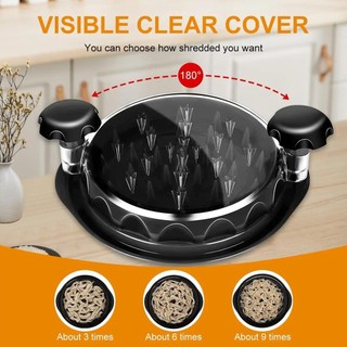 Dụng cụ hủy tài liệu gà Thịt Ngực Tách cắt nhỏ Máy mài có nắp để xé thịt gà thịt bò