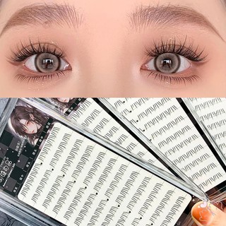 IOIIK Lông mi giả Diy Phần mở rộng lông mi riêng lẻ Nhanh chóng và dễ dàng DIY Wispy Manga Nối mi