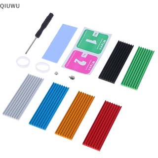 Tấm tản nhiệt tản nhiệt làm mát bằng nhôm QIUWU cho n80 nvme m.2 ngff 2280 pci-e ssd Mới.
