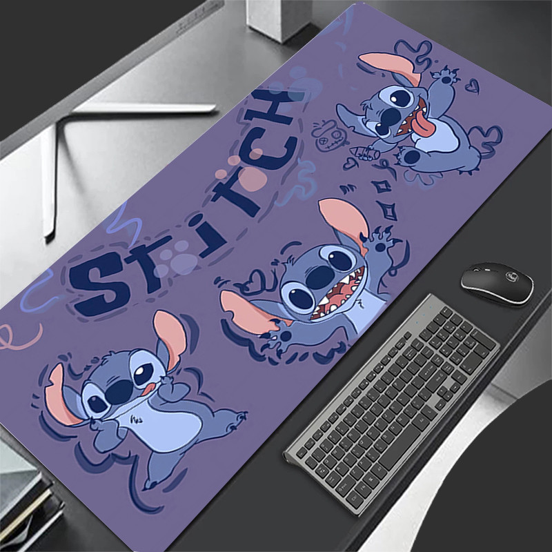 Miếng Lót Chuột Chơi Game Anime Miếng Lót Bàn Phím Thảm PC Mousepad XXL Stitch Miếng Lót Chuột Laptop Mở Rộng Để Bàn Thảm Cho LOL Game Thủ