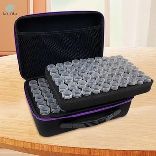 Hộp đựng tinh dầu 120 lưới EVA chống sốc di động Công suất lớn