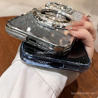 Vỏ Chống Sốc Cho Oppo Reno 14 13 Pro 13F 14F 14Pro Reno14 4G 5G Gradient Trong Suốt Lấp Lánh Bling Vỏ Điện Thoại Mềm TPU Silicone Ốp Lưng Túi Khí Bảo Vệ Mặt Sau Có Giá Đỡ 3O