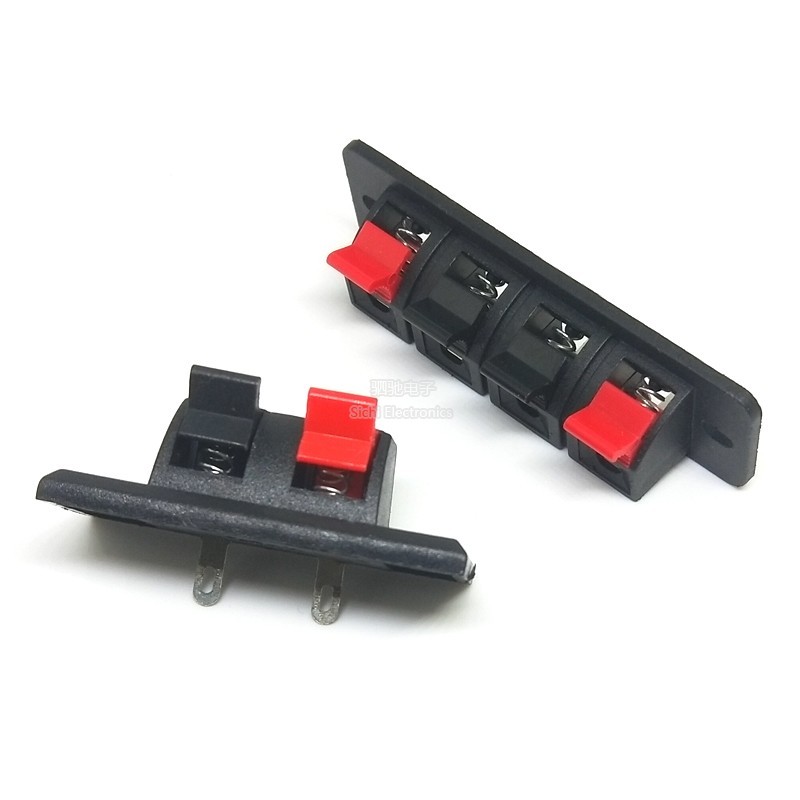 WP2-3 Hai Vị Trí / Bốn Vị Trí Loa Cáp Kẹp Loa Kẹp Kết Nối Kẹp Breadboard Clip / Cáp Âm Thanh 2P / 4P