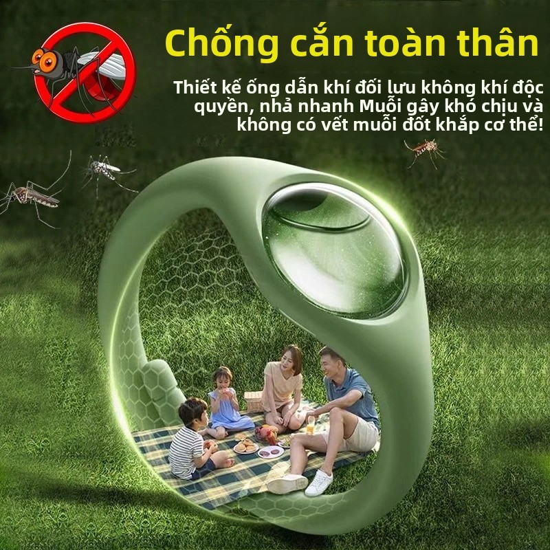 Vòng Đuổi Muỗi Di Động - Bảo Vệ Gia Đình Khỏi Muỗi Đốt, Thiết Kế Tiện Lợi, Dùng Cho Bé & Người Lớn, Hiệu Quả Tức Thì