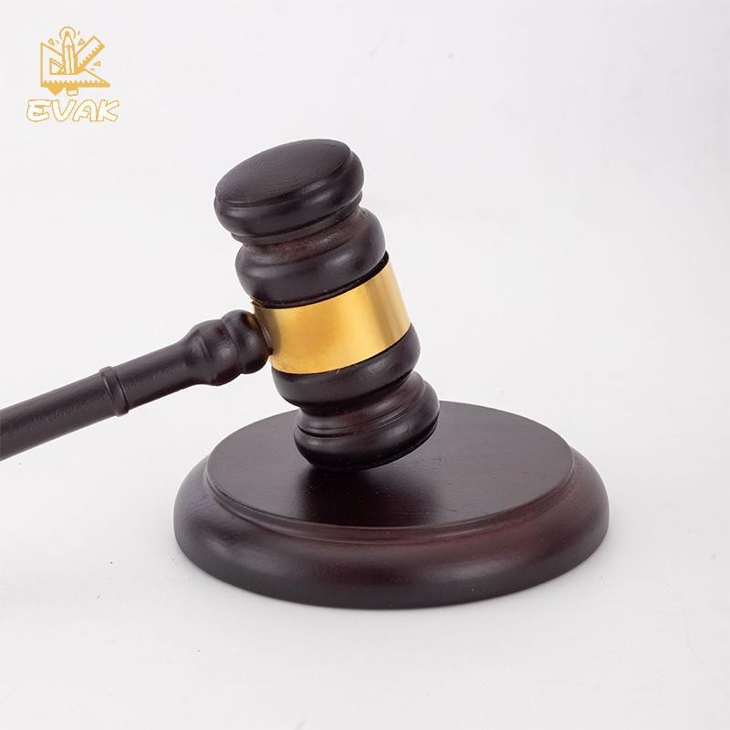 Alittlesetrtu Phụ kiện bàn làm việc hoàn hảo, Bộ gave và khối âm thanh bằng gỗ dành cho luật sư, thẩm phán, Chủ tịch hội đồng đấu giá, Chủ tịch câu lạc bộ VN