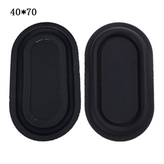 ELE 2 miếng Tấm rung màu đen Độ nhạy và độ phân giải Bộ tản nhiệt thụ động DIY Loa trầm Loa rung