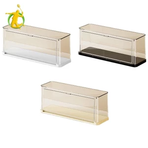 Hộp trưng bày Acrylic Bảo vệ dày Hộp trưng bày chống bụi cho đồ chơi Anime Tượng búp bê sưu tập các bức tượng nhỏ