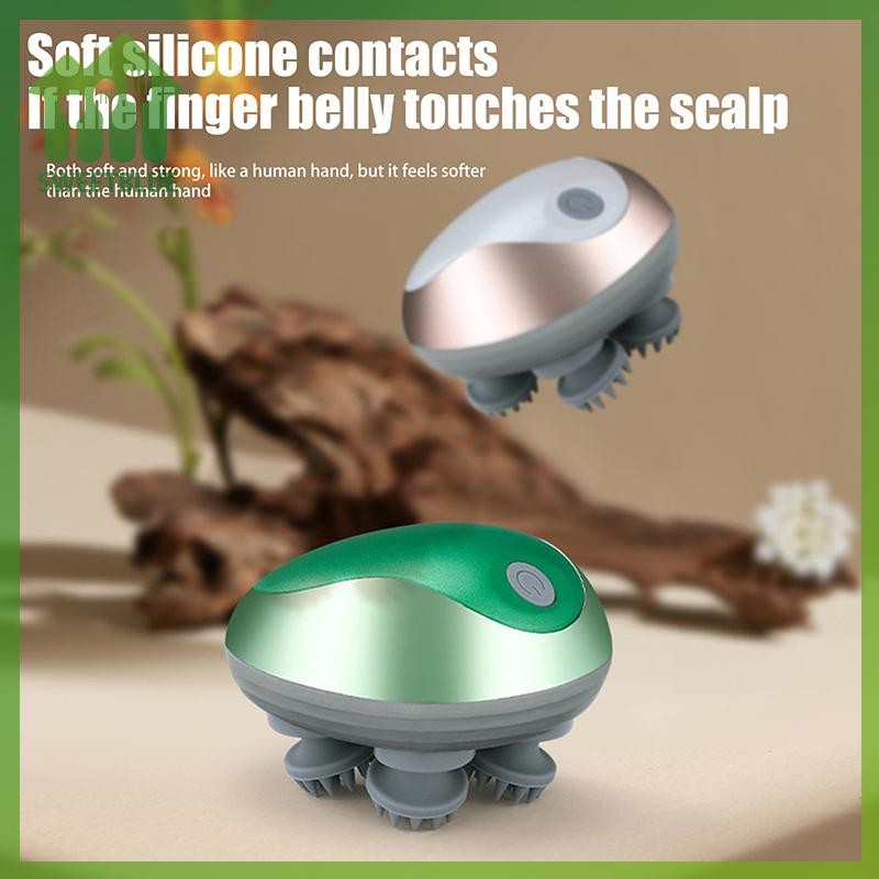 SWEET Máy Mát Xa Đầu Điện Mutifunctional Mèo Chó Máy Mát Xa Da Đầu Có Thể Sạc Lại Tiếp Xúc Cơ Thể Thú Cưng Thư Giãn Chăm Sóc Sức Khỏe Máy Mát Xa n