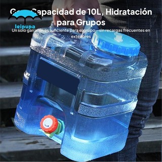 Leipupa 10L Hộp Đựng Nước Có Vòi Di Động - Bình Nước Tiện Lợi Cho Camping Và Dã Ngoại