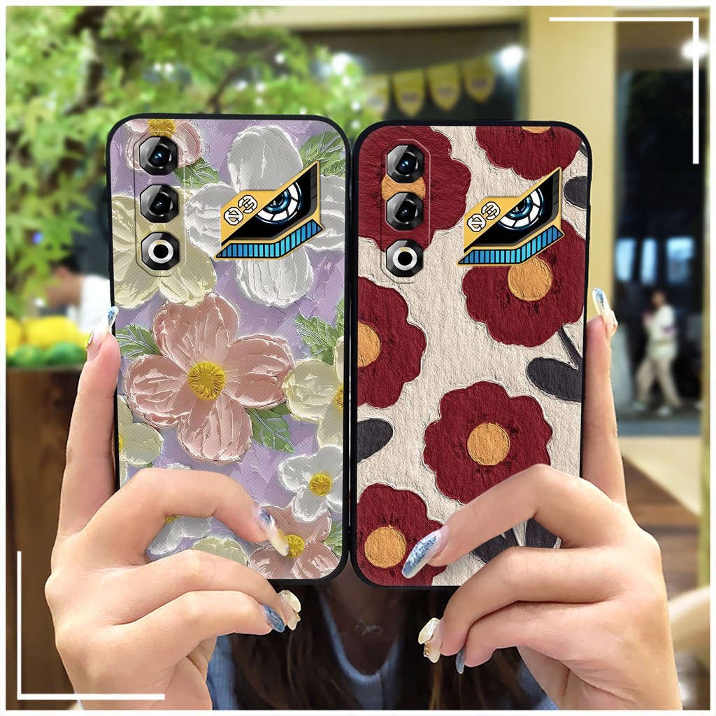 Ốp Điện Thoại Bảo Vệ Chống Va Đập Cho ZTE Nubia Neo3 GT 5G Hoa Bọc Toàn Bộ TPU Chống Bụi Bẩn Silicon Chống Bụi Thiết Kế Thời Trang Dễ Thương Ốp Lưng Mềm Tranh Sơn Dầu Túi Điện Thoại