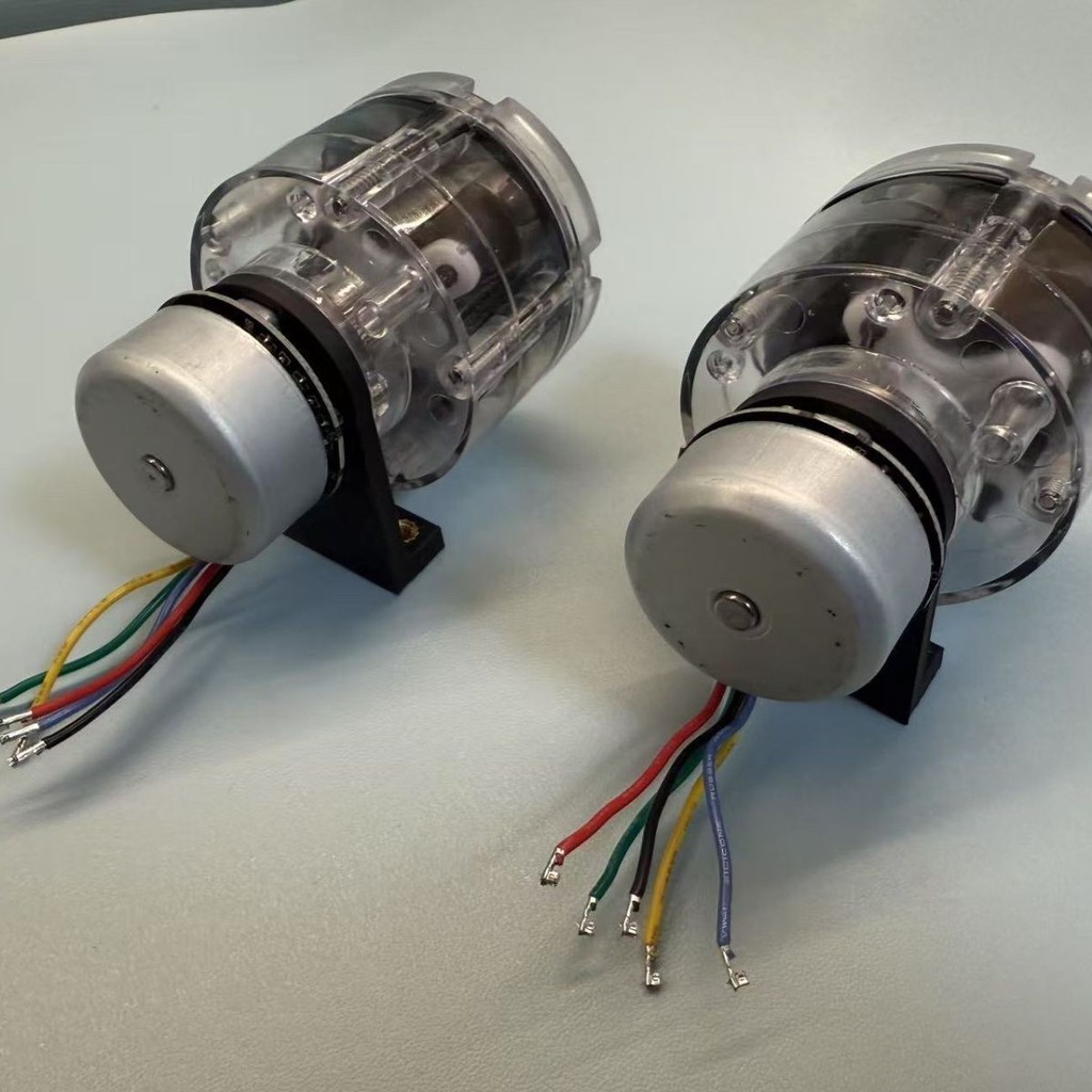 Đầu bơm oxy trong suốt DIY55, Máy bơm oxy không cháy siêu lớn được sửa đổi không cháy 15L, Máy bơm oxy không chổi than 12v.