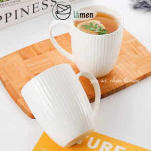 Cốc Sứ Tráng Men Cao Cấp Vintage, Cốc Uống Cà Phê, Cốc Trà Phong Cách Châu Âu CSU104