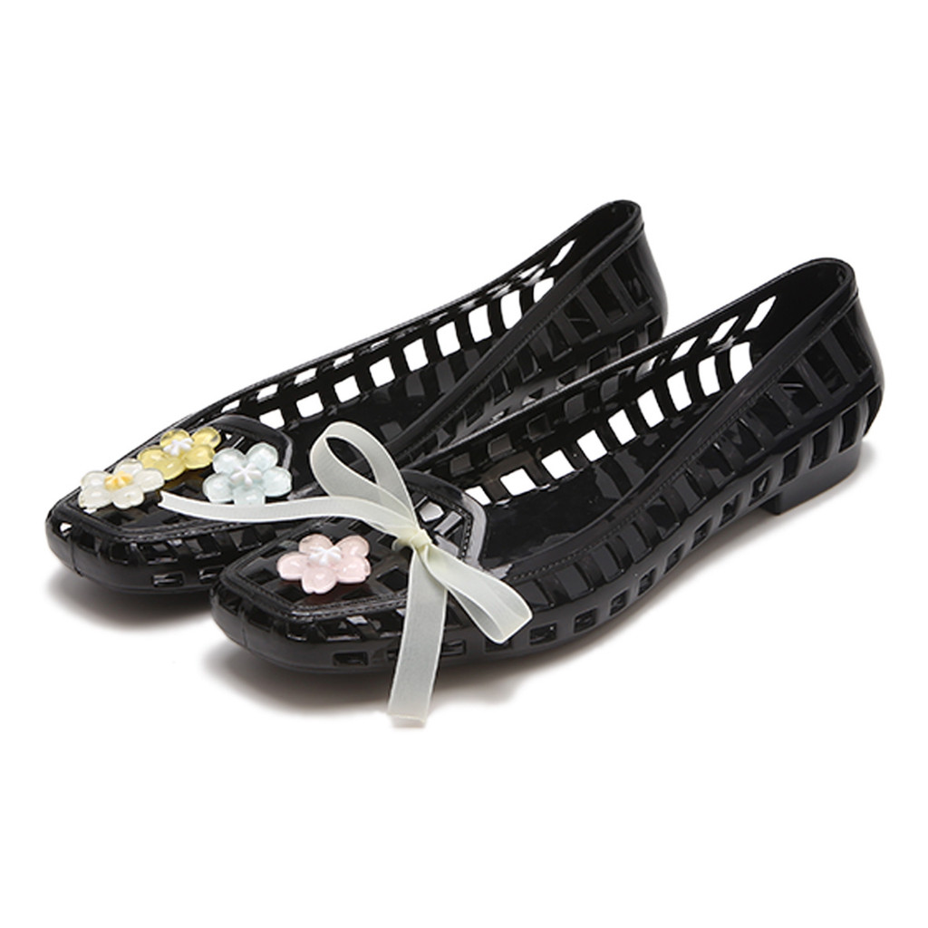 Giày sandal XIXITIAO Flat Ladies Phong cách Hàn Quốc Kỳ nghỉ bên bờ biển mùa hè thoải mái