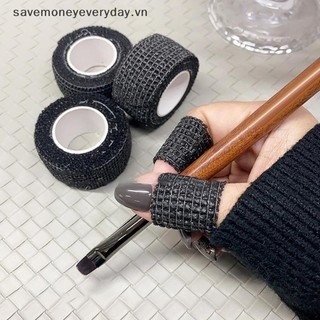 [savemoneyeveryday] 1 / 2 Cái Băng bảo vệ ngón tay móng tay 4,5m Chống tia cực tím / LED Wear Dụng cụ làm móng tay quấn thoáng khí Băng tự dính Cung cấp móng tay [vn]