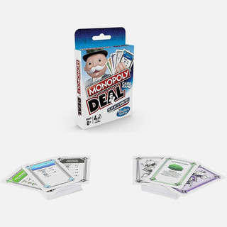 Hasbro Monopoly Deal Card Games For Kids Family Friends Card Game