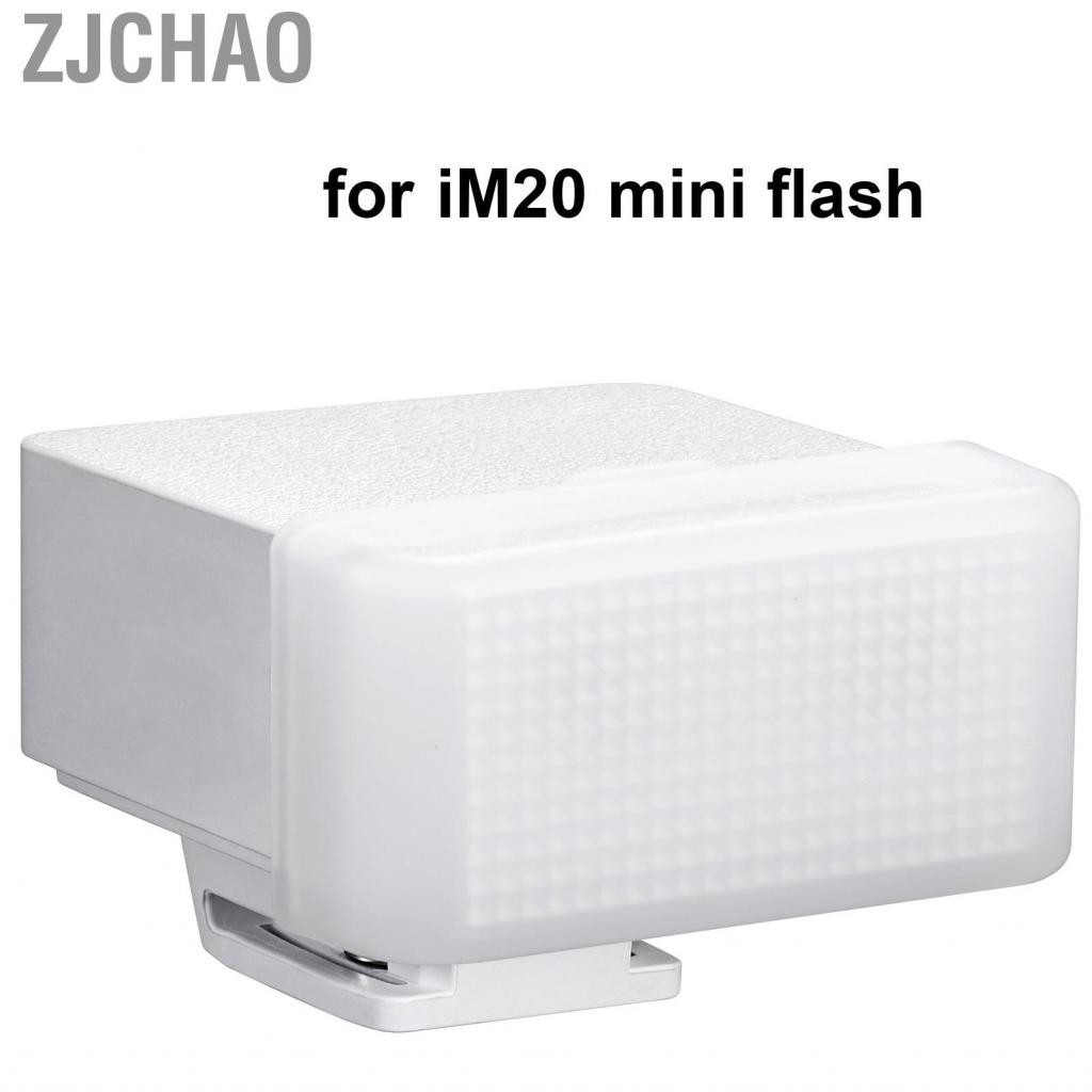Zjchao Bộ khuếch tán đèn flash cho Godox IM20 Mini Speedlite, phù hợp với đèn trắng tốc độ sáng
