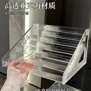 Kệ Acrylic Thanh Chirp Hộp Mỹ Phẩm Nhiều Lớp Giá Để Đồ Lưu Trữ Giá Hiển Thị Giá Hiển Thị Thang Trong Suốt