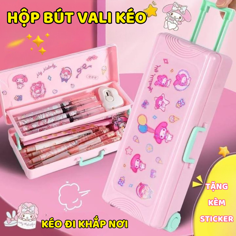 Hộp Bút Thiết Kế Đa Năng Cho Học Sinh - Hộp Đựng Bút Chì , Thước ,Tẩy Học Sinh Ngộ Nghĩnh Dễ Thương