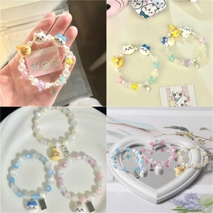 Thiết kế thích hợp đính cườm dễ thương, phụ kiện túi xách Jiyi Xiaoba Usaqi, cảm giác bạn nhỏ, chuỗi Jiyi tám món quà