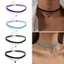YOI Vintage Nhung Punk Choker Vòng Cổ Nữ Trang Sức Thời Trang Sinh Nhật