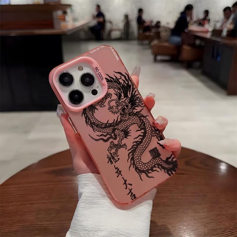 Ốp Điện Thoại Dragon Nghịch Ngợm Cho Realme 7T Realme P3 Ultra 5G C63 V60 V60pro V11 V13 Realme GT7 GT7 Pro Vỏ Điện Thoại Mềm Chống Rơi Bảo Vệ