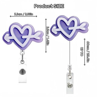 Phong Cách Có Thể Thu Vào Huy Hiệu Dễ Thương 3d Acrylic Huy Hiệu Cuộn Nhẹ Đáng Tin Cậy Cho Nhân Viên Văn Phòng Triển Lãm Giáo Viên