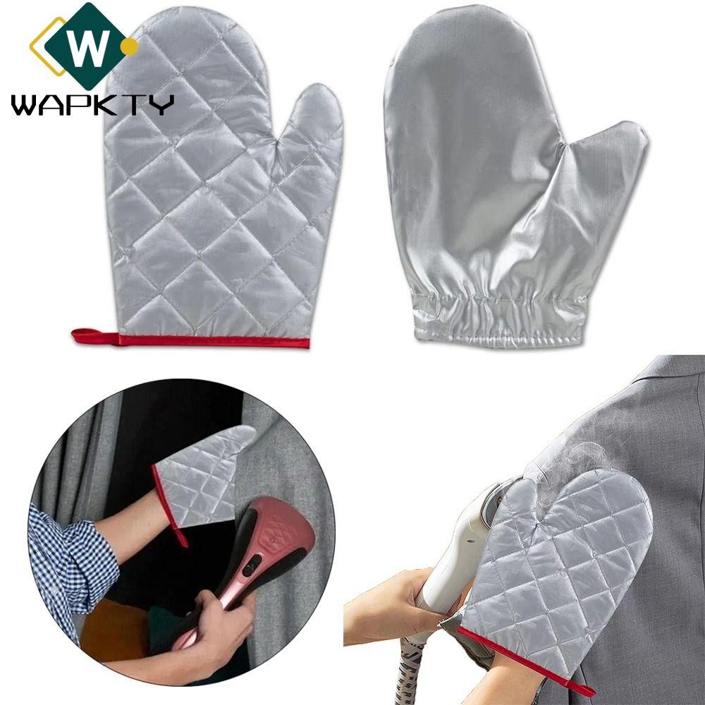Găng tay ủi WAPKTY, Găng tay chống bỏng chống thấm nước, Găng tay lò nướng dày chịu nhiệt