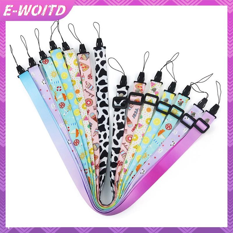 E-WOITD Dây đeo vai cổ máy ảnh 1,2m cho Instax 11 8 + 9 Dây đeo lưng đầy màu sắc Dây đeo máy ảnh HNVN