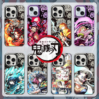 Ốp Điện Thoại Cho Redmi A5 A3 A2 A1 Note 12 11 10 8 Plus Pro MAX 10S 12S POCO C61 Anime Demon Slayer Cool Hard Matte Laser IMD