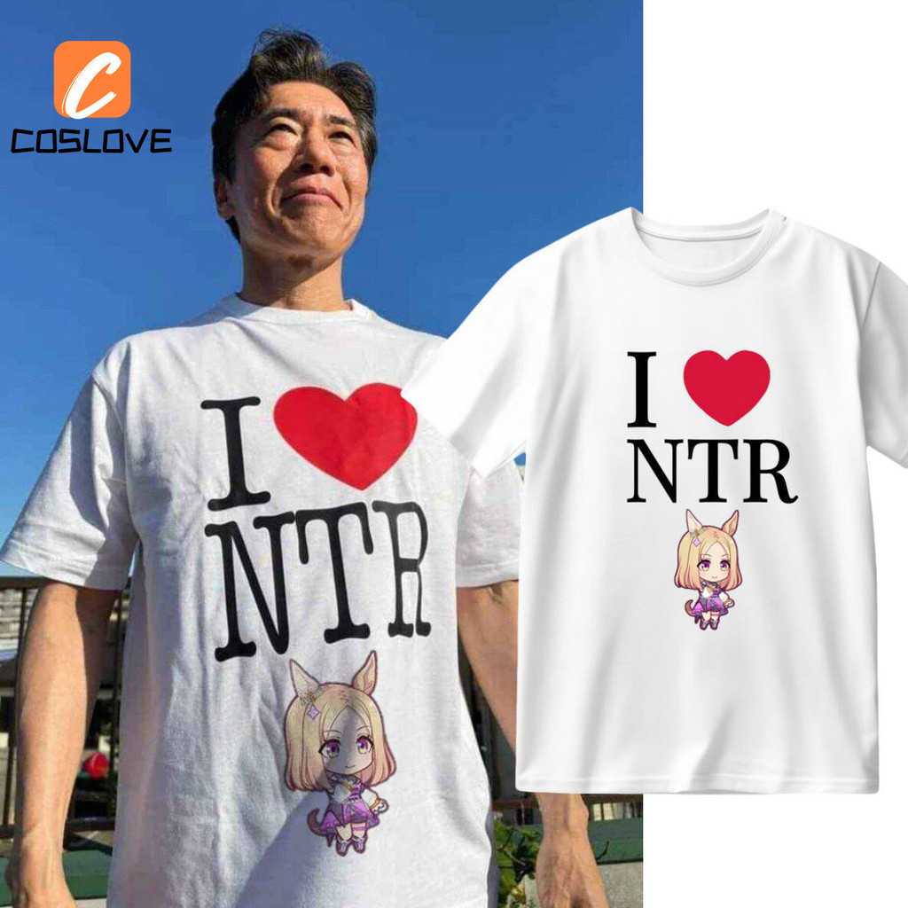 Áo thun cosplay phong cách Anime Game Pretty Derby Narita, phù hợp mặc hàng ngày và mùa hè