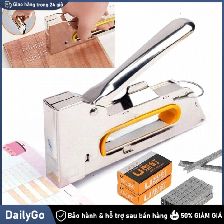 Máy Bắn Ghim Cầm Tay Đa Năng Ghim Gỗ, Khung Tranh, Tường Không Dùng ...