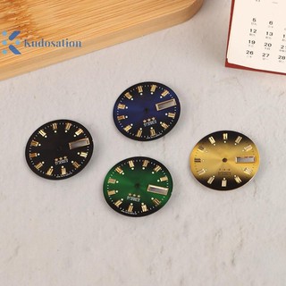 Kudosation Vintage Đồng Hồ Mặt Số DIY Phần 3 Ngôi Sao Lịch Kép Văn Học Đồng Hồ Nam Phụ Kiện Cho 46941 / 46943 Phong Trào