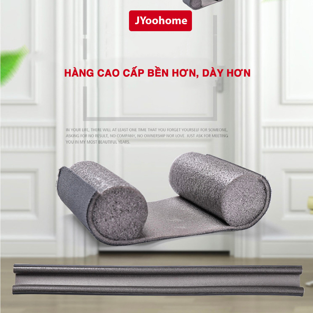 Thanh Chặn Khe Cửa Chống Thoát Hơi Máy Lạnh Nẹp Xốp Chặn Cửa Ngăn Côn Trùng Giảm Tiếng Ồn