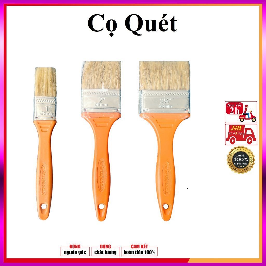 Cọ sơn nươc, sơn dâu, ve trang tri - Chổi Quét Sơn Phủi Bụi,quét và sinh thiết bộ iện tử