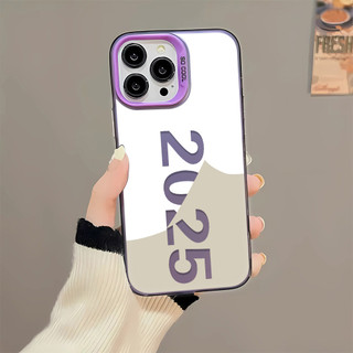 Ốp Lưng 3 in1 2025 Năm Cho OPPO A1 5G A1pro A2pro A2 5GA3 A3pro A3X A5X A5pro Vỏ Điện Thoại Matte Silver IMD Vỏ Bảo Vệ Chống Rơi Cứng