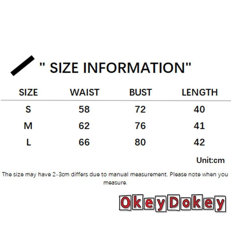 Okdk-nữ Slim Giả Hai Mảnh In Dây Buộc Cổ Spaghetti Dây Đeo Camisole